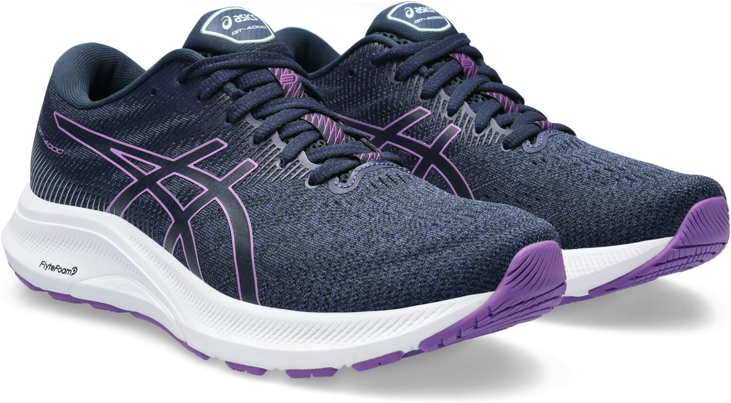 

Кроссовки GT-4000 3 ASICS, цвет French Blue/Cyber Grape