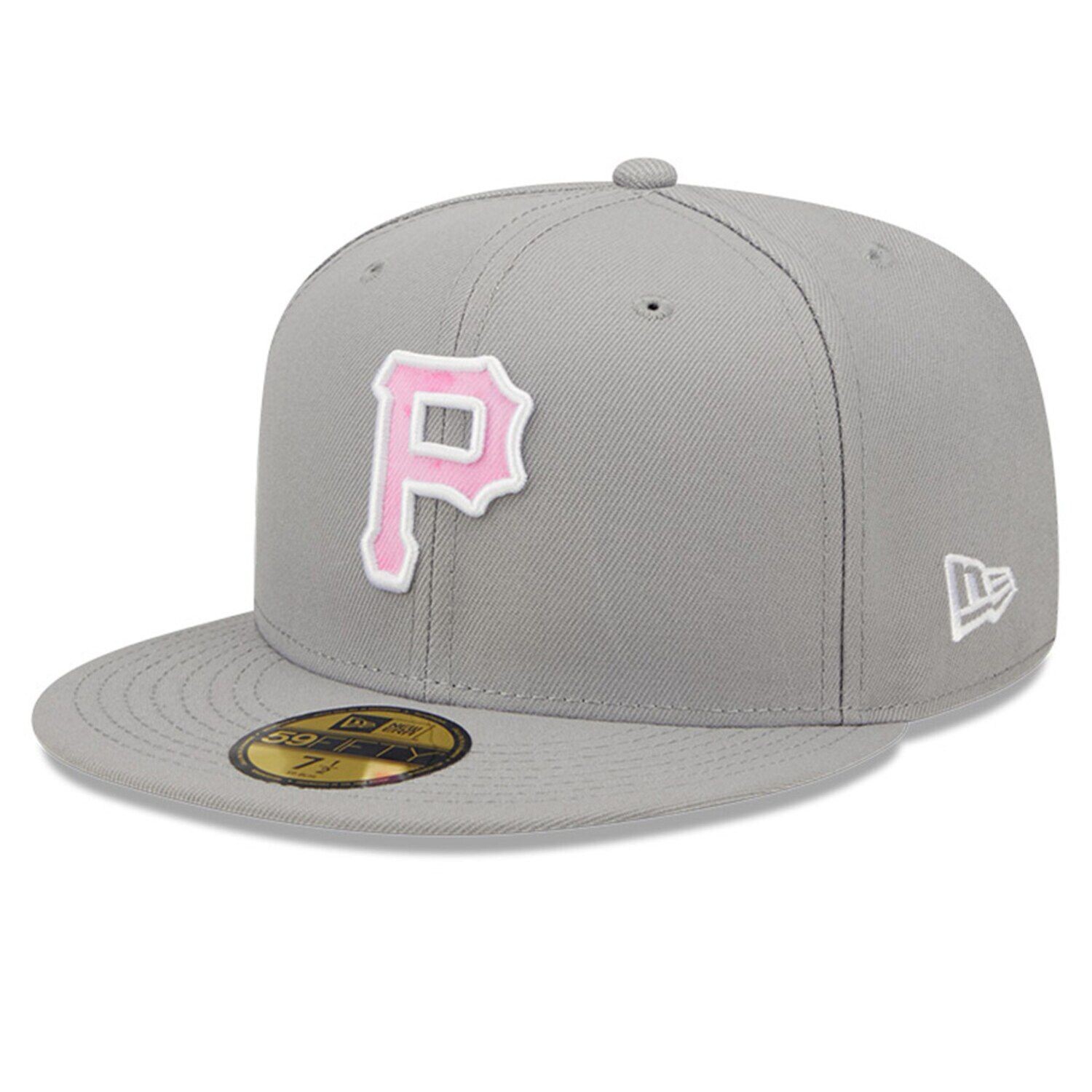 

Мужская бейсболка New Era Grey Pittsburgh Pirates 2022 Mother's Day On Field 59FIFTY