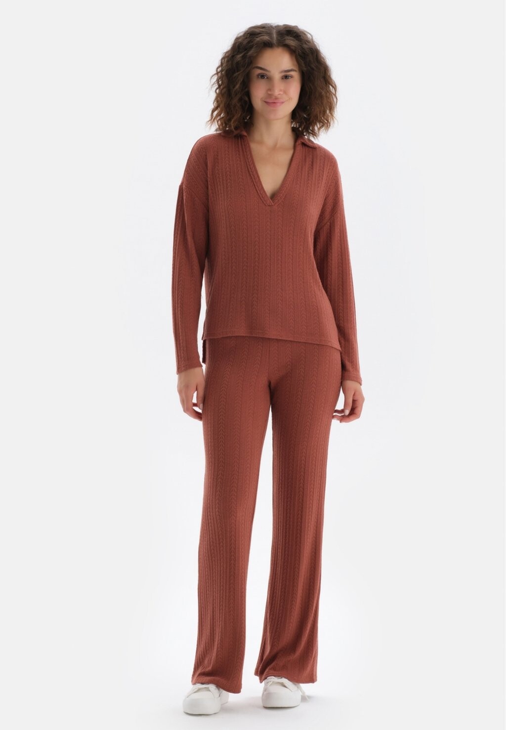 

Брюки High Waist Regular DAGI, цвет light brown