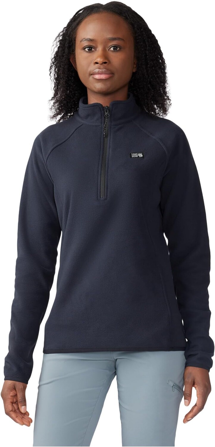 

Куртка Microchill 1/4 Zip Pullover Mountain Hardwear, черный