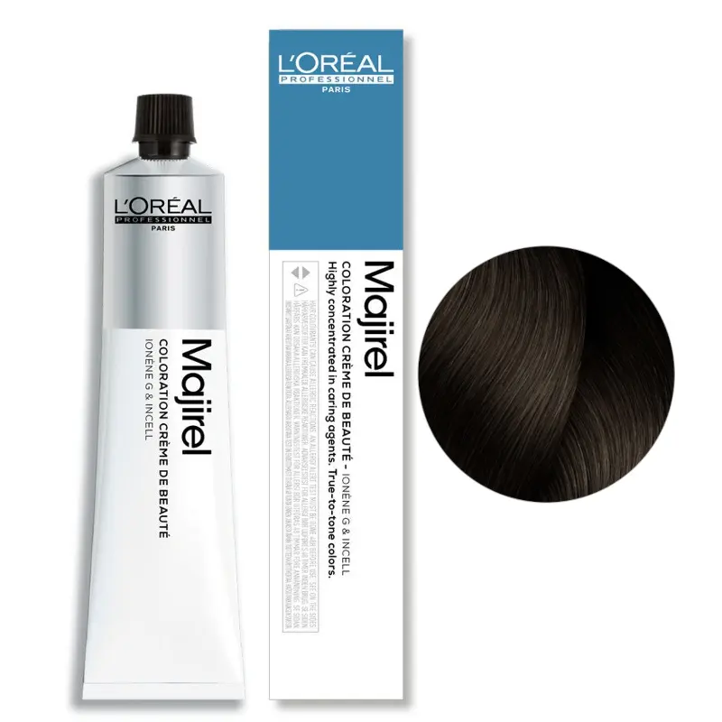 

Перманентная краска для волос охлаждающий цвет - цвет 6.13 L'Oréal Professionnel Majirel Cool Inforced, 50 мл