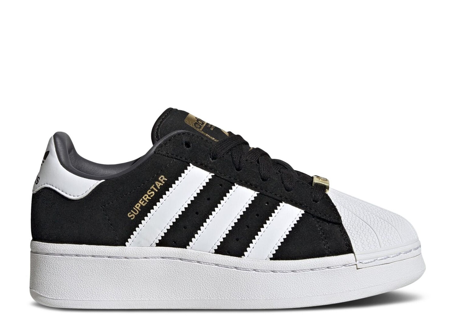 

Кроссовки adidas Superstar Xlg J 'Black White', черный
