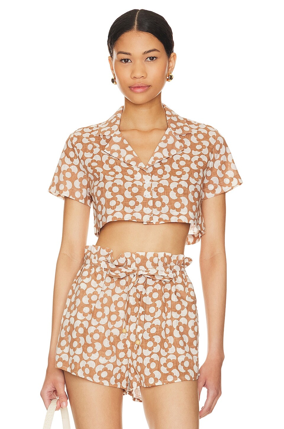 

Топ Tularosa Karuna, цвет Mocha Geo Floral