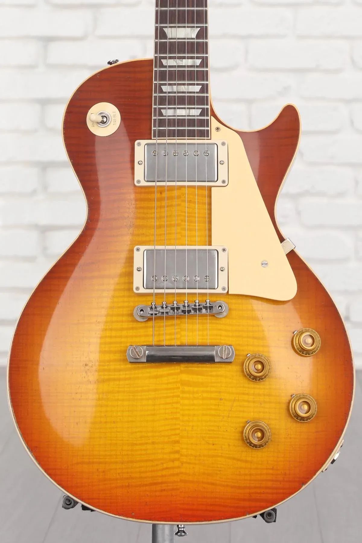 

Электрогитара Gibson Custom 1959 Les Paul Standard Reissue — Murphy Lab Light Aged Royal Teaburst