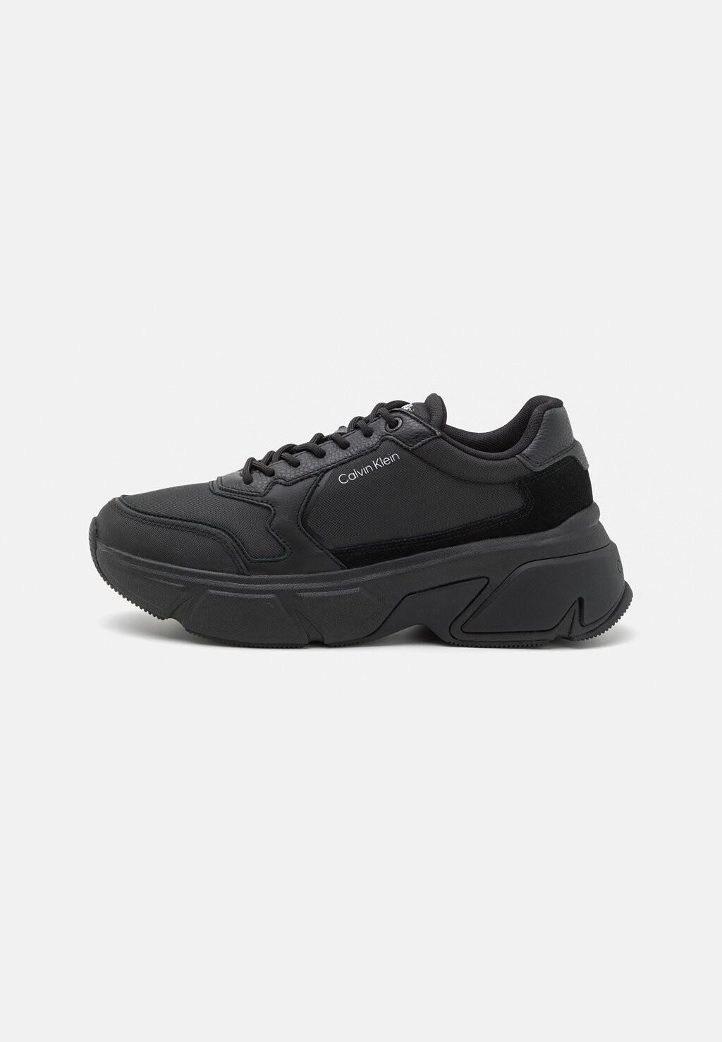 

Кроссовки Calvin Klein LACE UP MIX, цвет triple black