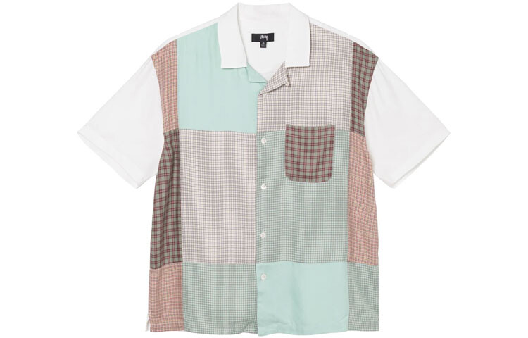 

Рубашка мужская многоцветная Stussy, цвет Multicolor
