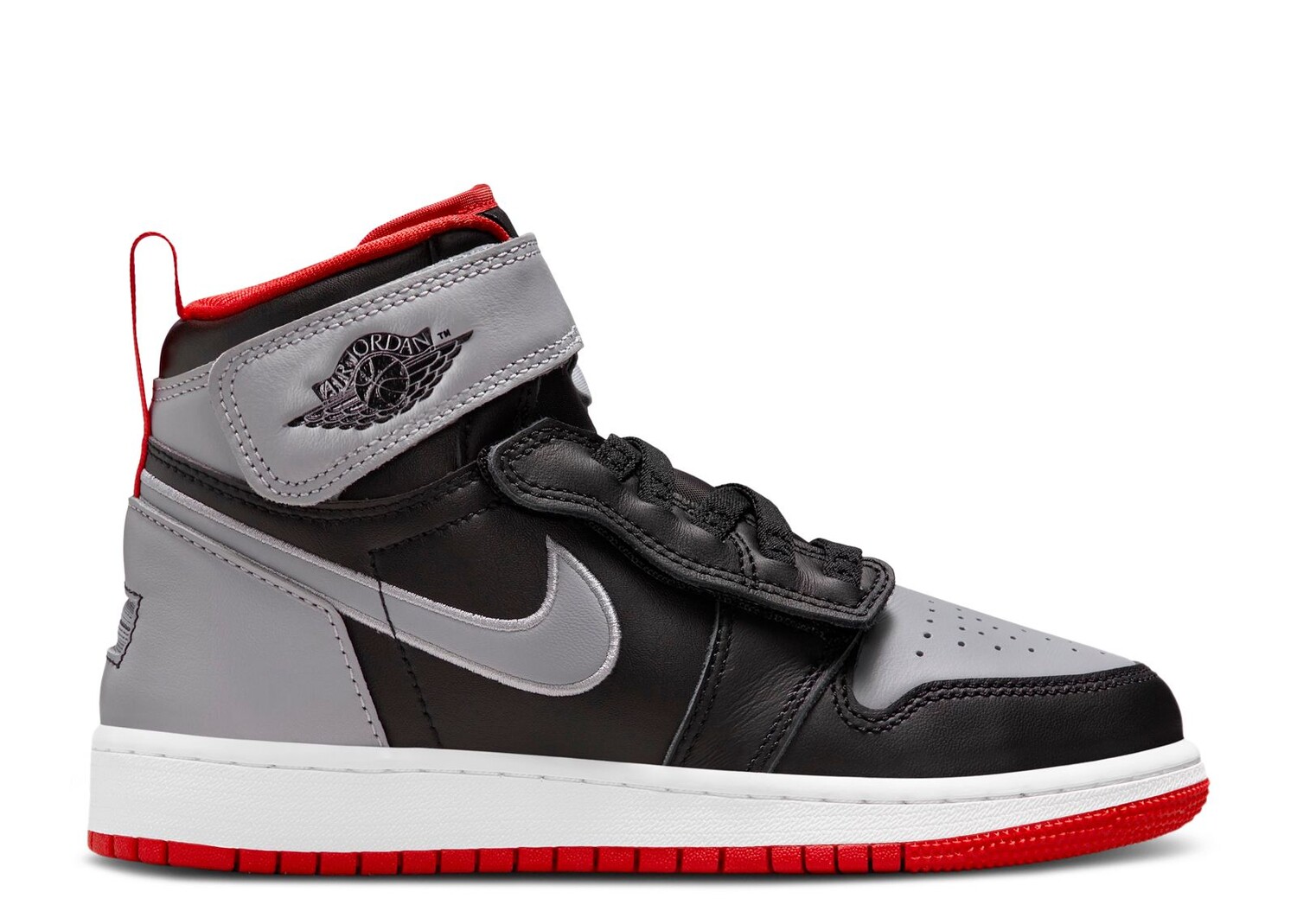 

Кроссовки Air Jordan Air Jordan 1 High Flyease Gs 'Bred Shadow', черный