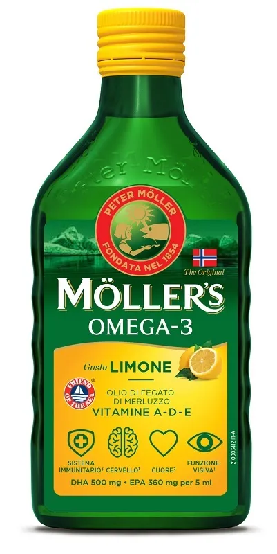 

Масло Moller'S Omega 3, объем 250 мл.