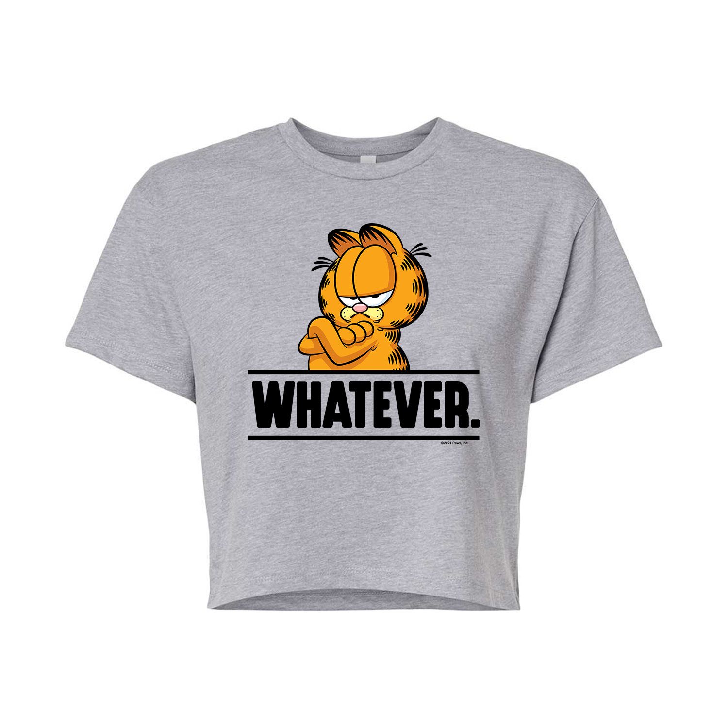 Укороченная футболка Garfield для юниоров Licensed Character