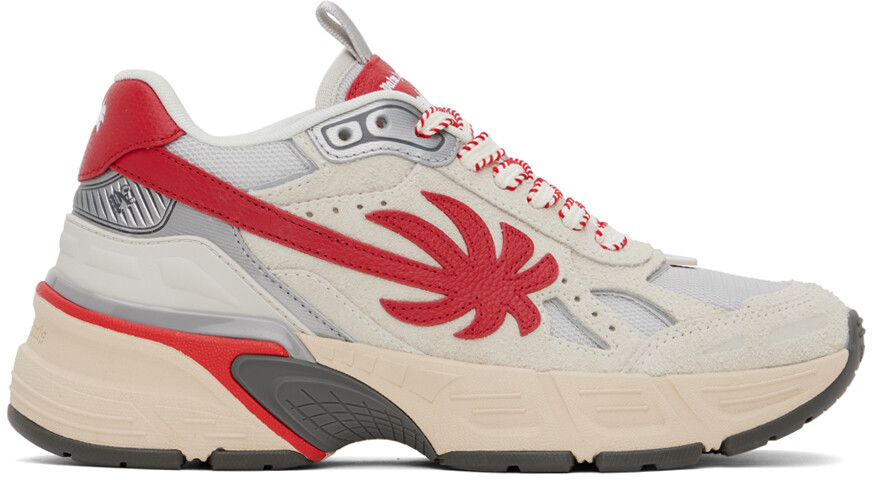 

Бежевые кроссовки PA 4 Palm Angels, цвет Beige