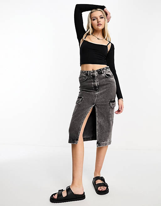 

Черные плечи Stradivarius 2 в 1