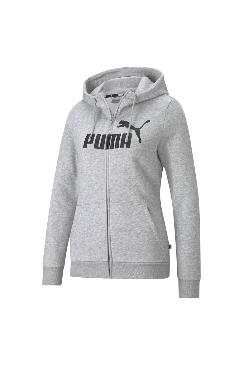 

Толстовка Essentials на молнии с логотипом Puma, серый