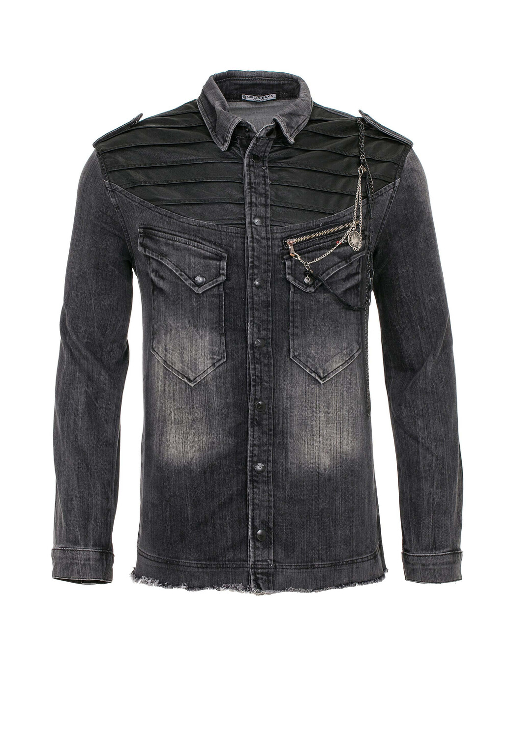 

Рубашка Cipo & Baxx Jeans, черный