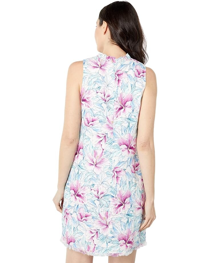 

Платье Tommy Bahama Lani Kai Bay Ruffle Neck Dress, цвет Coconut