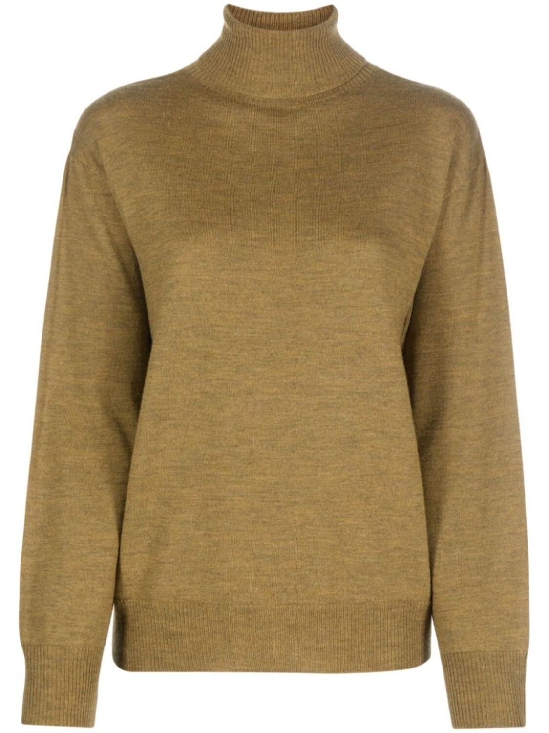 

A.P.C. джемпер из вирджинской шерсти с высоким воротником, желтый