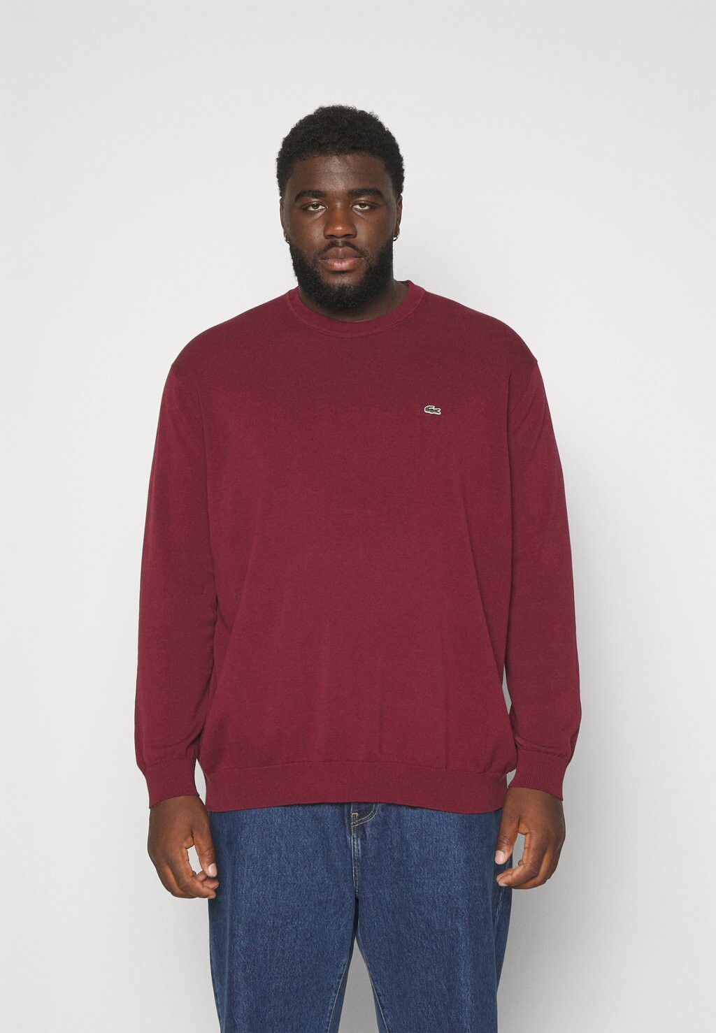 

Свитер Lacoste, бордовый-ага, Красный