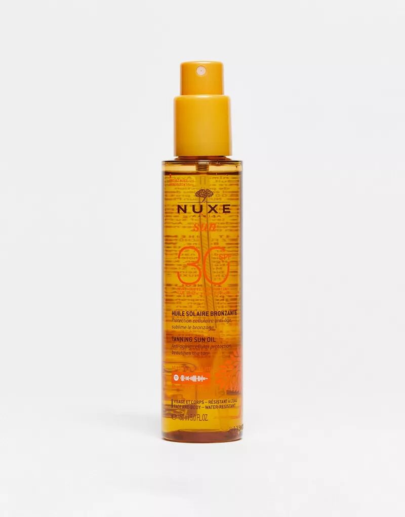 цена NUXE – Sun Tanning – масло для загара для лица и тела SPF 30 – 150 мл