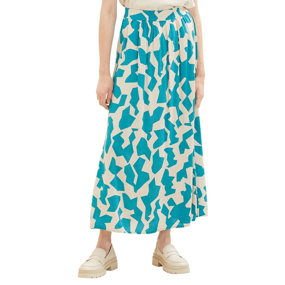 

Юбка Tom Tailor Maxi Printed, разноцветный