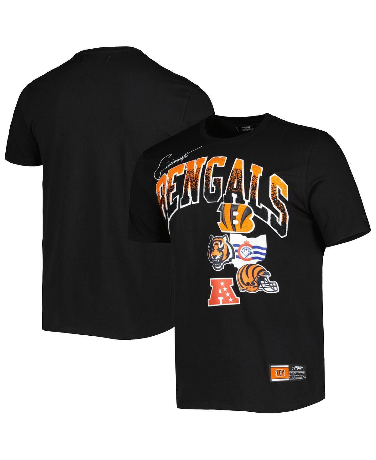 Мужская черная футболка Cincinnati Bengals Hometown Collection Pro Standard
