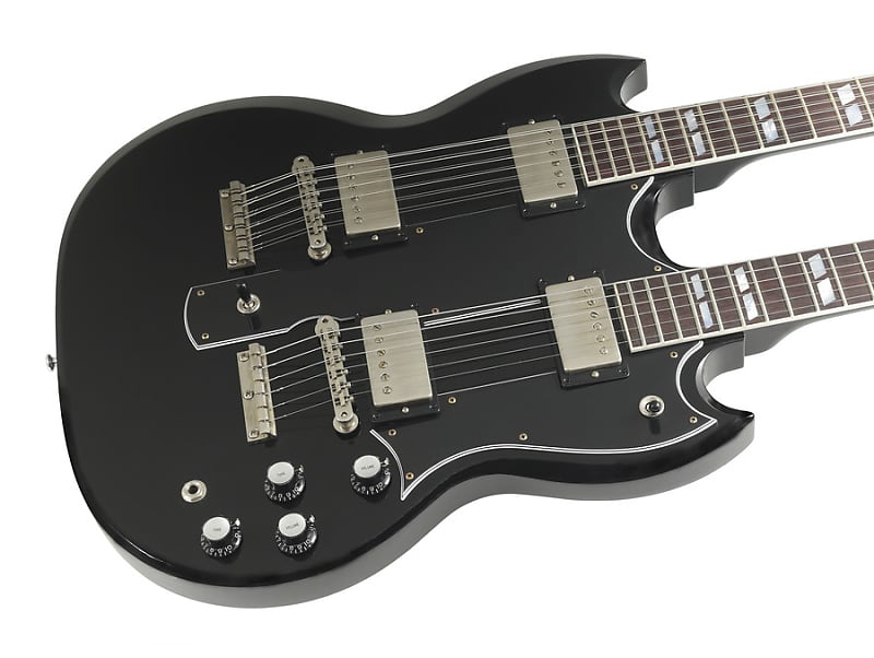 цена Электрогитара BEAUTIFUL Gibson Custom Shop 60's EDS-1275 in EBONY Murphy Lab Ultra Light Aged!
