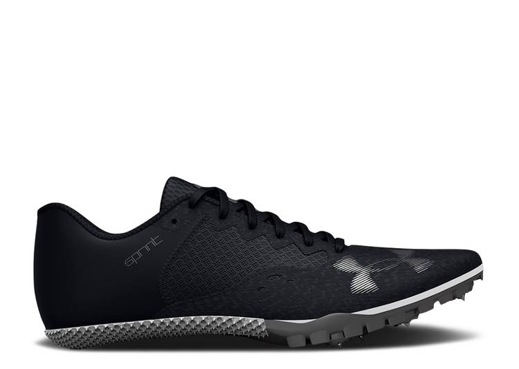 

Кроссовки Under Armour KICK SPRINT 4 'BLACK WHITE', черный