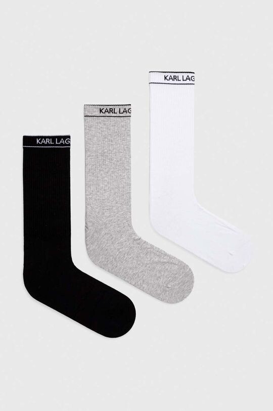 

Носки , 3 пары Karl Lagerfeld, мультиколор