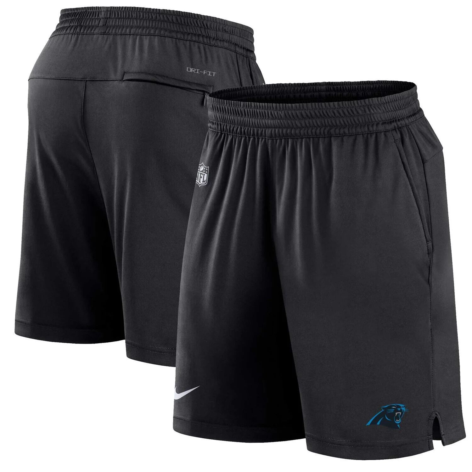 

Мужские черные шорты Carolina Panthers Sideline Performance Nike