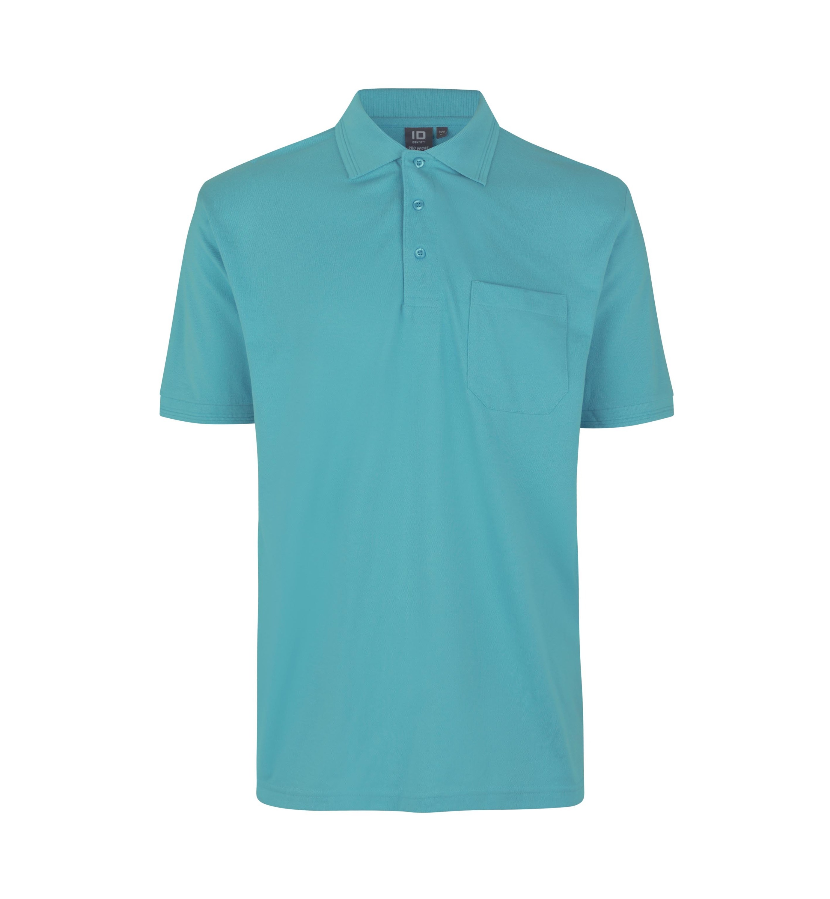 цена Поло PRO Wear by ID Polo Shirt brusttasche, цвет Alt-Aqua