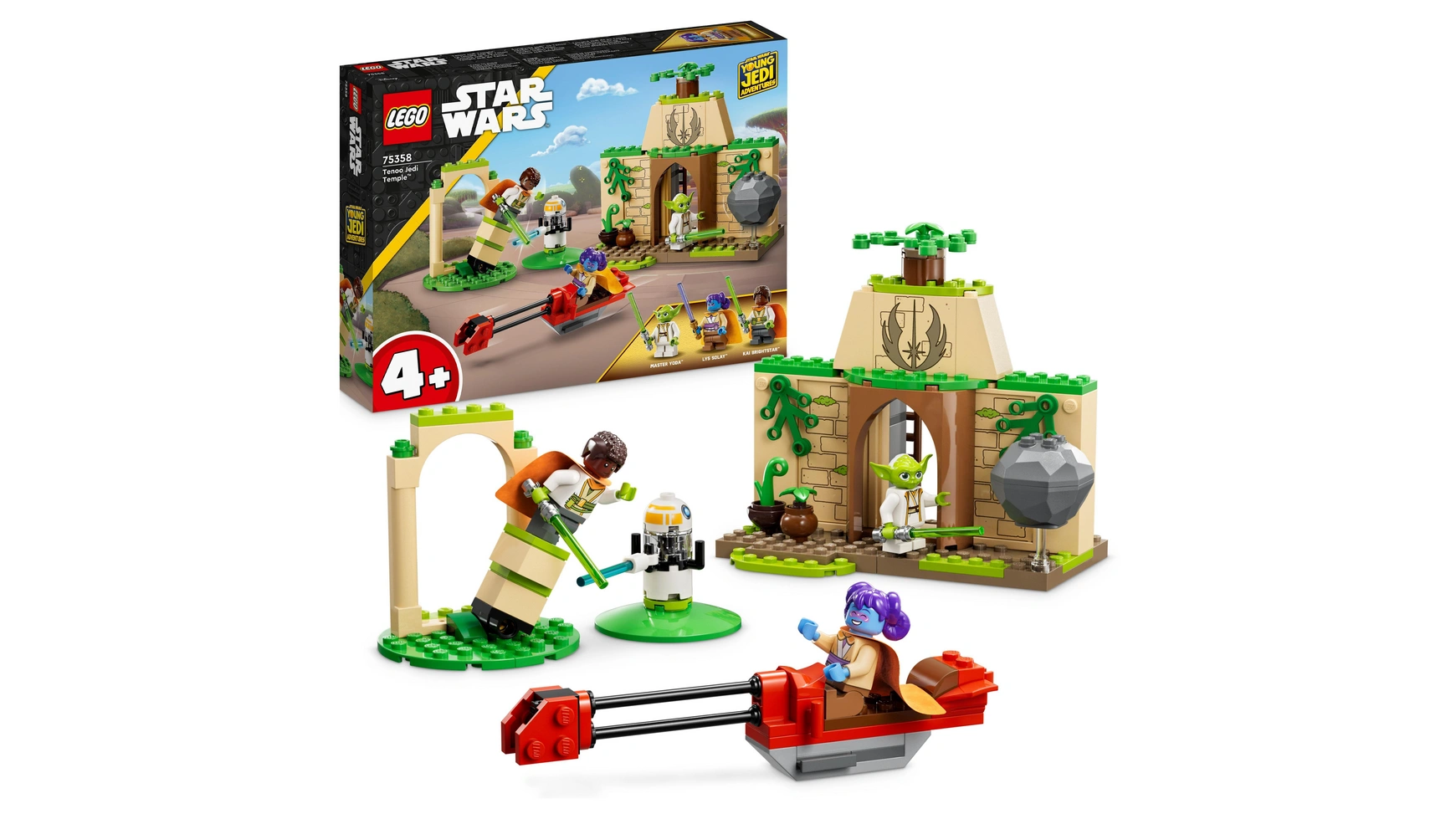 цена Lego Star Wars Набор Храм джедаев Тену 4+ с минифигурками