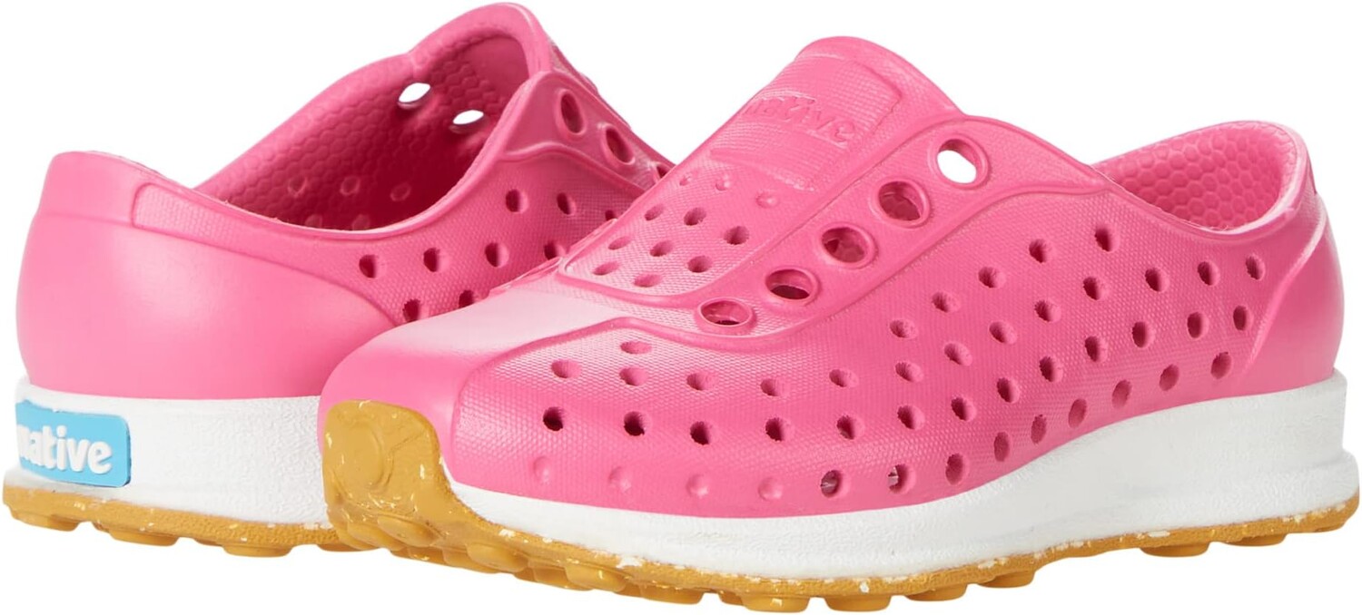 

Кроссовки Robbie Native Shoes Kids, цвет Hollywood Pink/Shell White/Mash Speckle Rubber