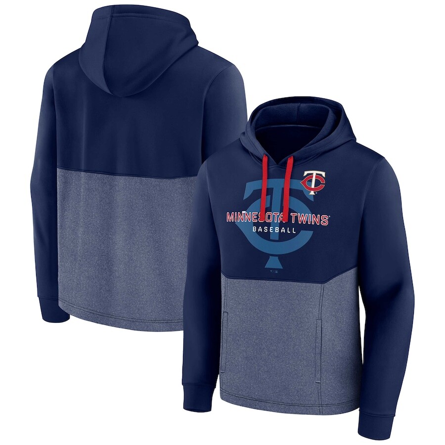 

Пуловер с капюшоном Fanatics Branded Minnesota Twins, нави