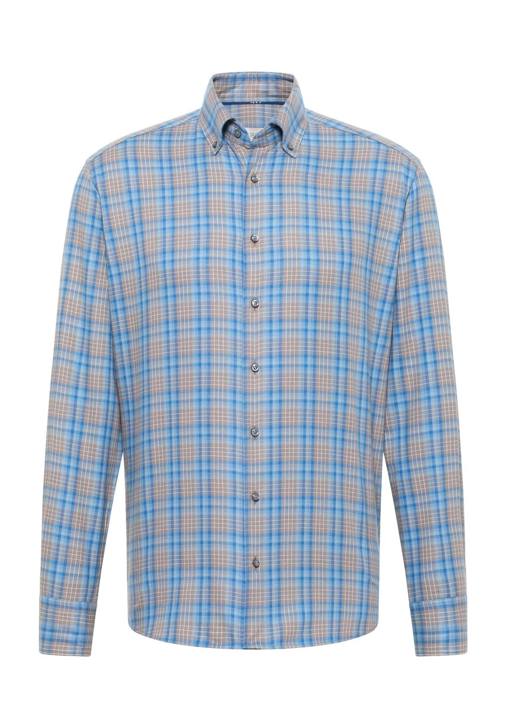 

Фланелевая рубашка MODERN FIT ETERNA, цвет Rauchblau