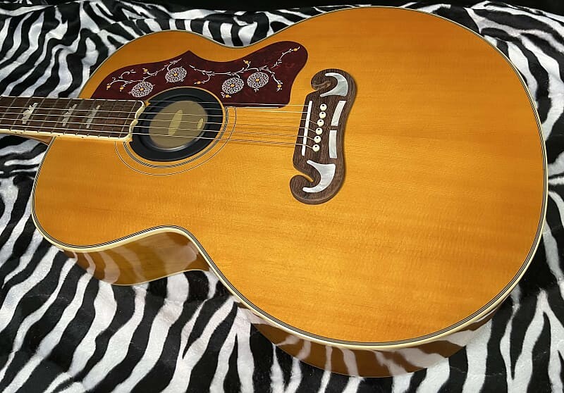 

Акустическая гитара Epiphone J-200 Antique Natural 6.2lbs- Authorized Dealer- In Stock- G01657