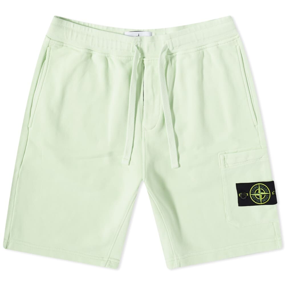 

Спортивные шорты Stone Island, окрашенные в готовом виде