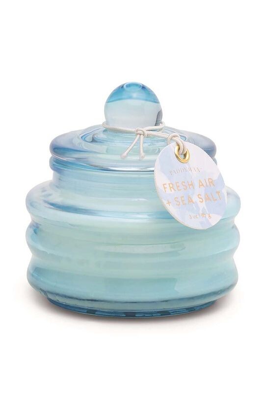 

Свечи ароматические соевые Fresh Air & Sea Salt 85 г Paddywax, синий