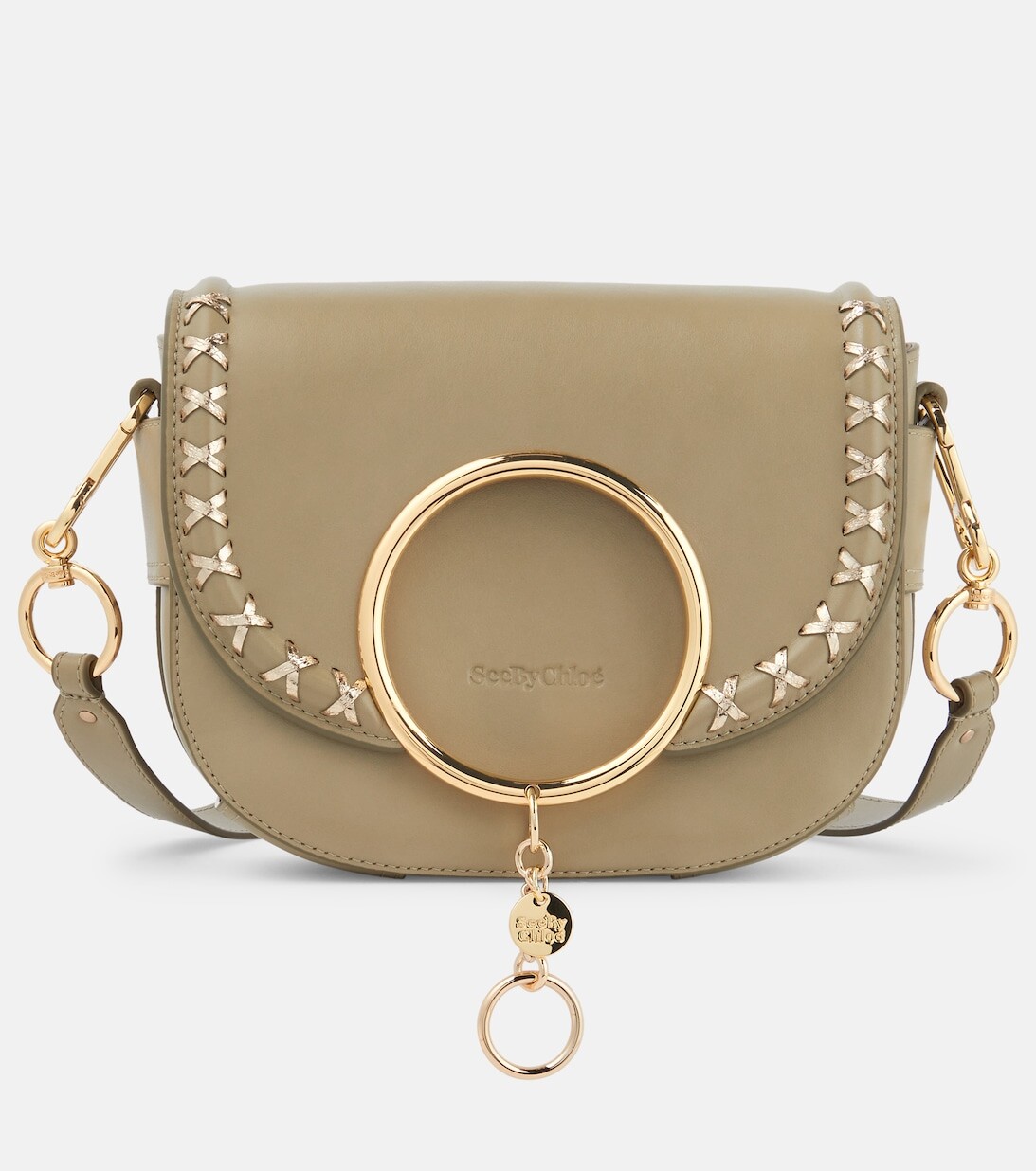 

Сумка через плечо Mara из кожи See By Chloé, зеленый