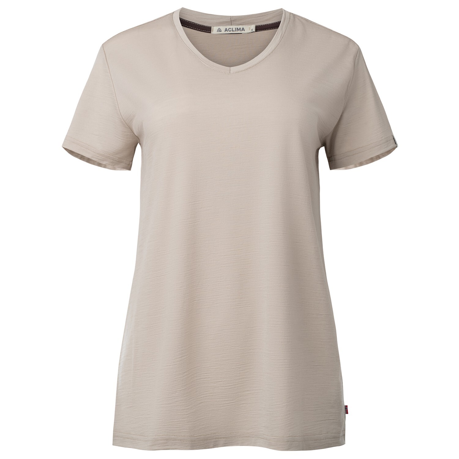 

Рубашка из мериноса Aclima Women's Lightwool 180 Loose Fit Tee W, цвет Simply Taupe