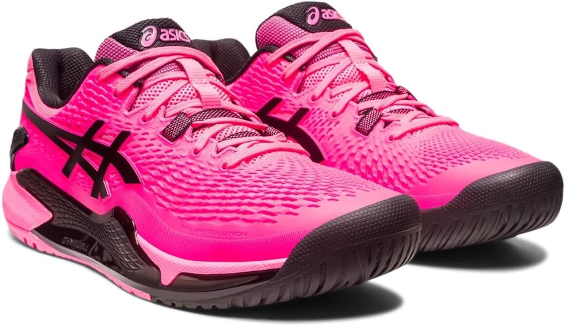 

Кроссовки Gel-Resolution 9 Tennis Shoe ASICS, цвет Hot Pink/Black