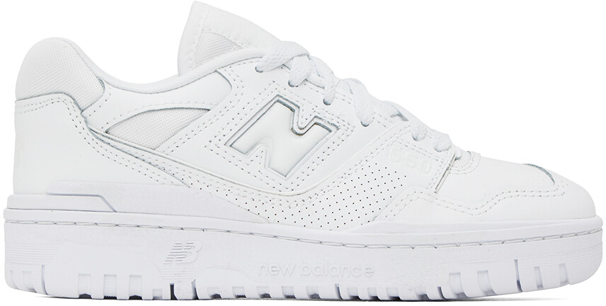 

Белые кроссовки New Balance 550
