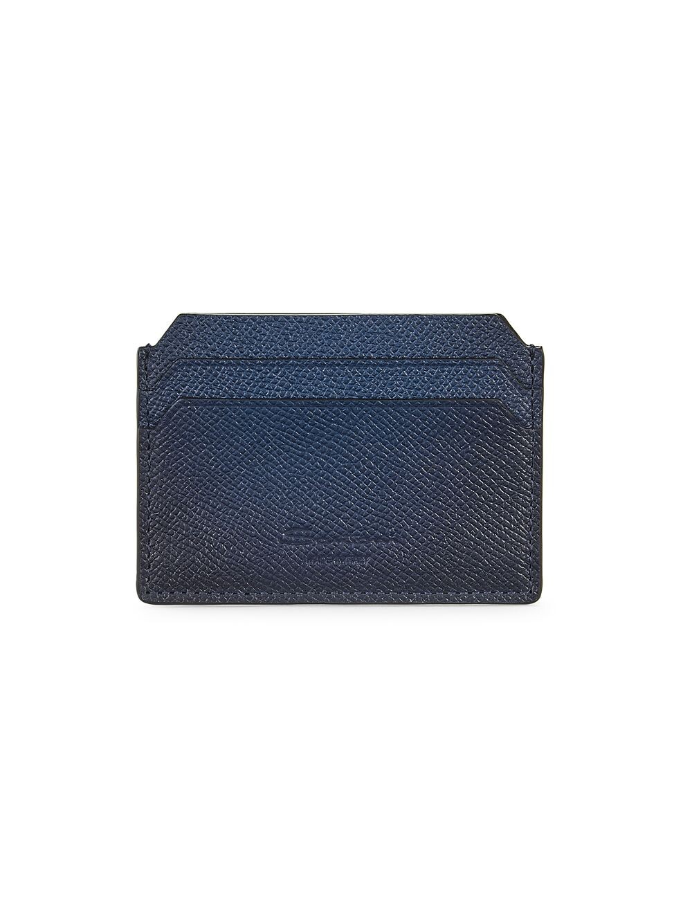 

Кожаный футляр для карт Santoni, синий
