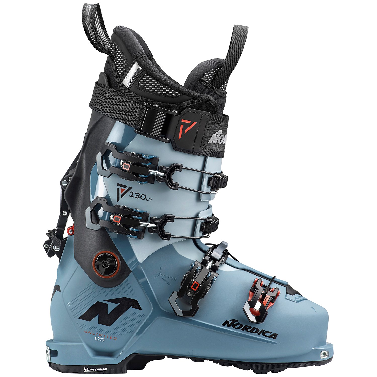 Лыжные ботинки Nordica Unlimited LT 130 DYN 2024 лыжные ботинки unlimited 105 w dyn женские 2023 2024 г nordica черный