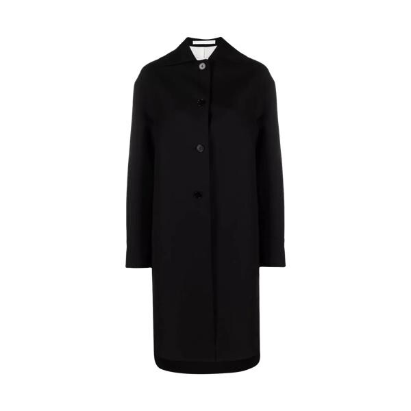 

Пальто mittellanger mantel black black Jil Sander, черный