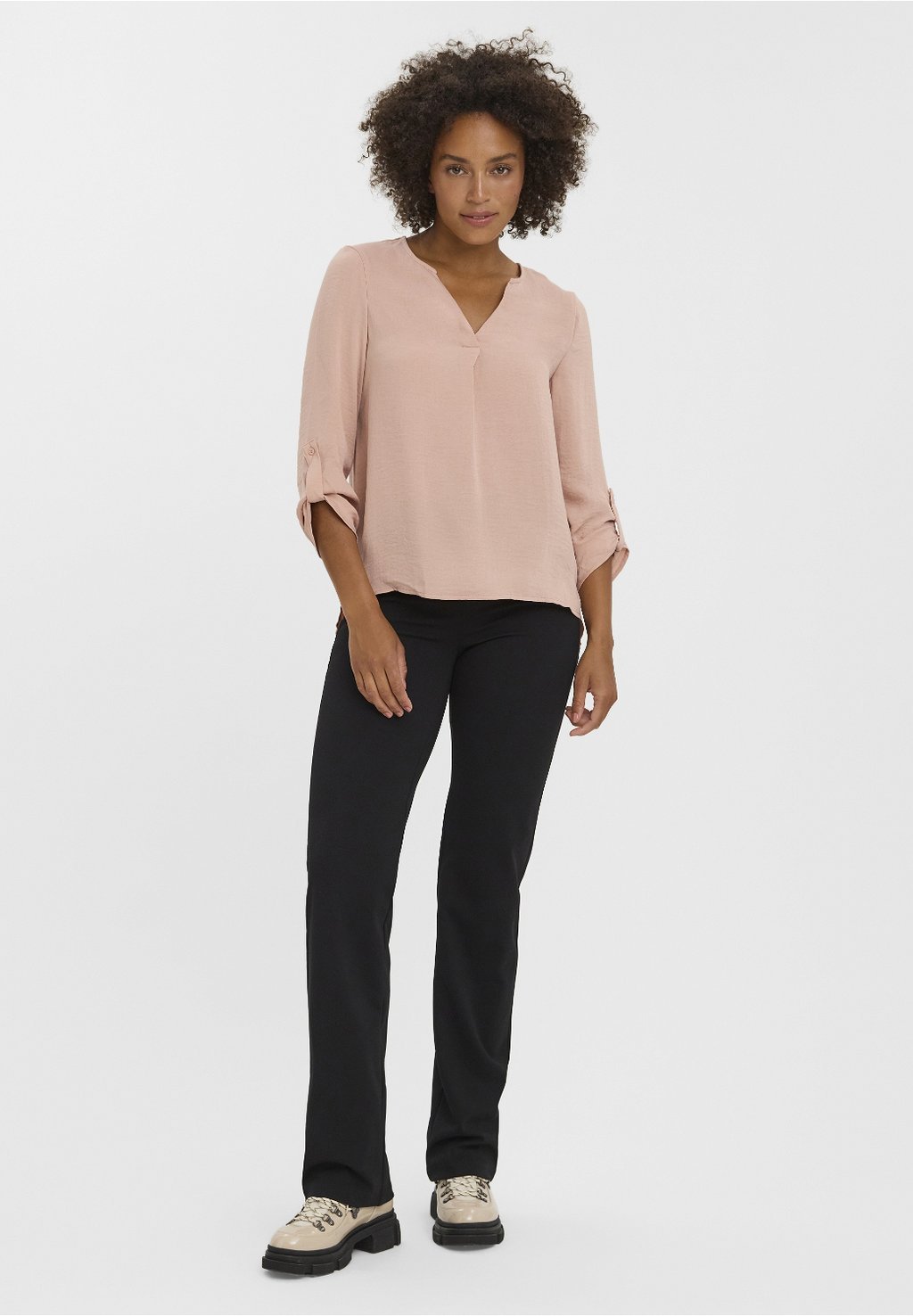 

Туника FOLD UP NOOS Vero Moda, цвет misty rose