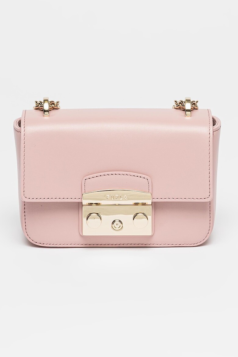 

Кожаная сумка Metropolis Furla, розовый
