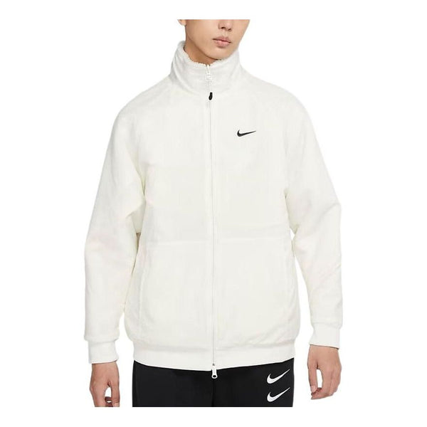 Куртка Nike Swoosh 2-way fleece jacket 'White', белый куртка nike swoosh half zip jacket white black белый