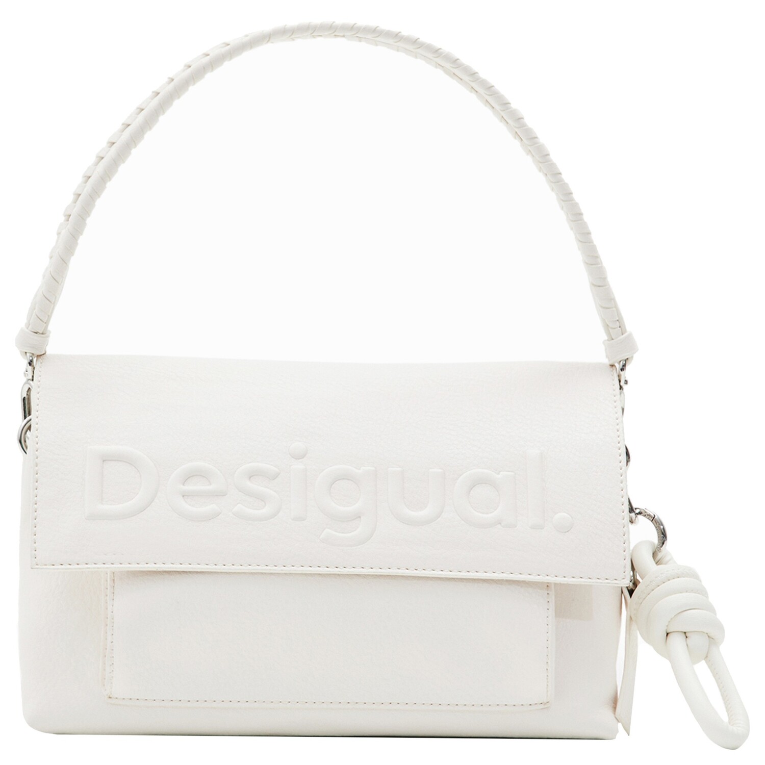 

Сумка через плечо Desigual Half Logo 24 Venecia 2.0 Umhängetasche 25.5 см, белый