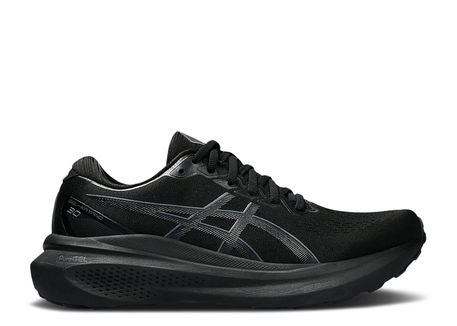 

Кроссовки ASICS Gel Kayano 30 Extra Wide 'Triple Black', черный