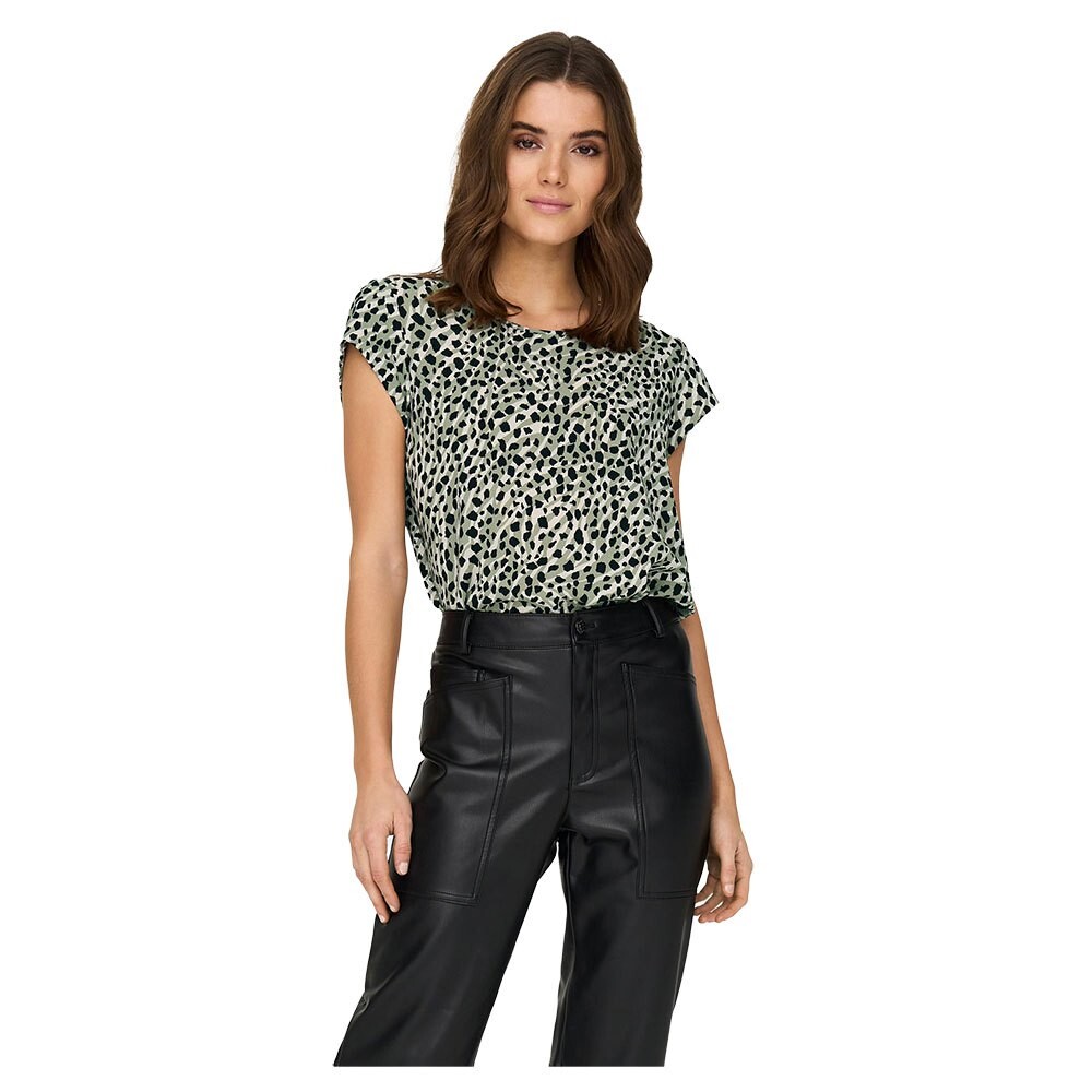 

Футболка с коротким рукавом Only Vic All Over Print, зеленый