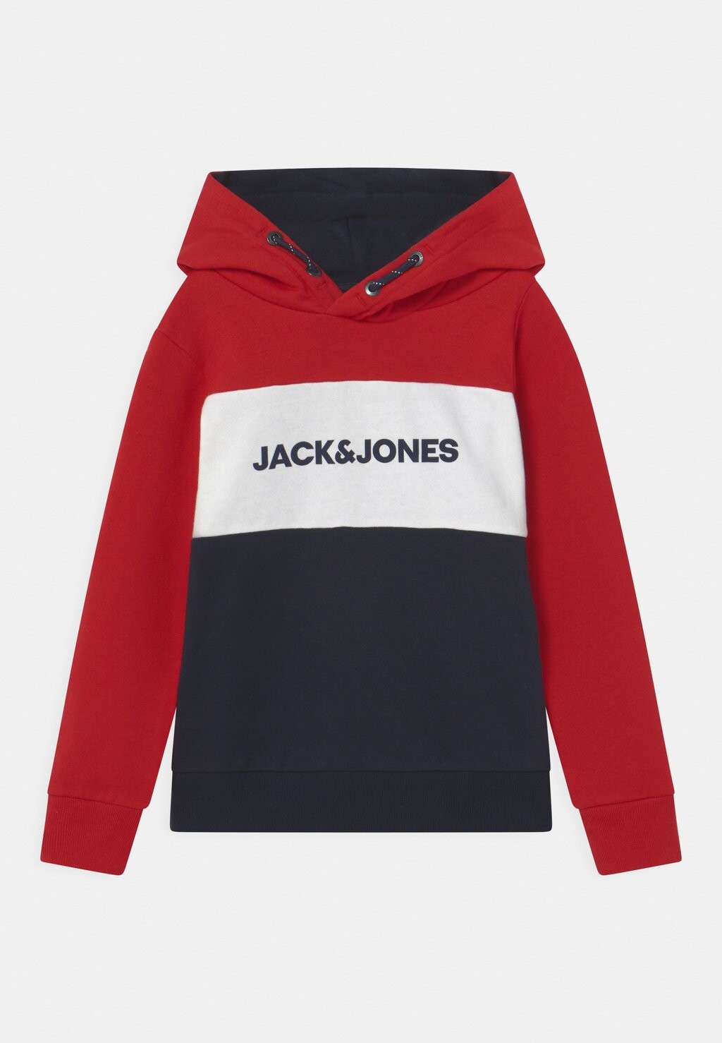 

Толстовка JJELOGO BLOCKING HOOD JR Jack & Jones Junior, красный