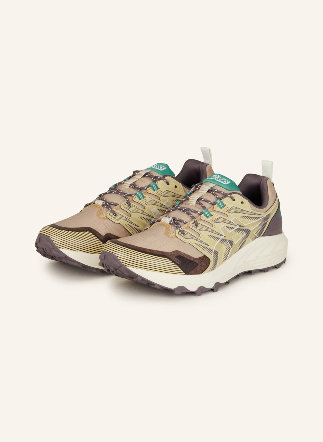 Кроссовки ASICS GEL-TRABUCO TERRA, бежевый